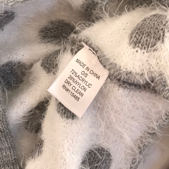 Reversible infinity scarf- polka dot - Picture 6 of 6